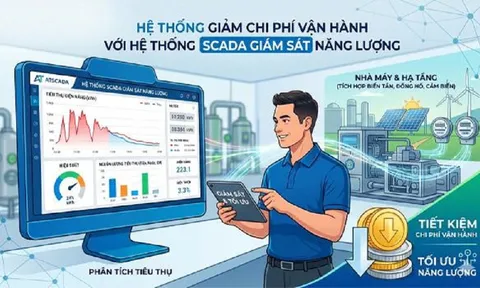 ATSCADA cung cấp Hệ thống SCADA giám sát năng lượng giúp tiết kiệm chi phí vận hành