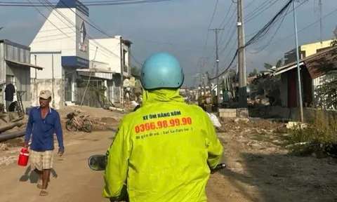 “Xe ôm hàng xóm”: Dịch vụ gần gũi, tử tế từ chính người quen