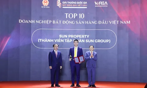 Sun Property khẳng định vị thế tại Giải thưởng Quốc gia Bất động sản Việt Nam lần thứ II