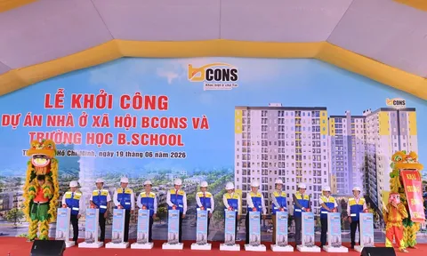 TP.HCM: Khởi công Dự án Nhà ở xã hội Bcons và trường học B.School