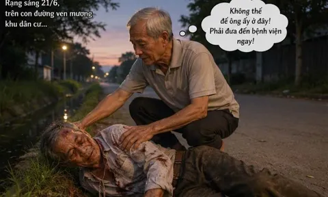 Người tốt việc tốt: Tấm gương tuổi xế chiều bên con mương rạng sáng