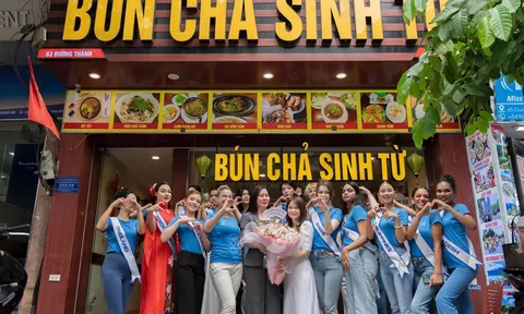 Bún chả Sinh Từ chinh phục thí sinh Miss Multicultural World 2026