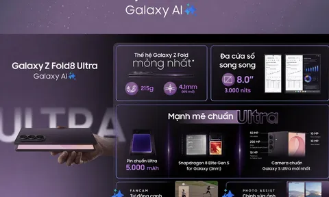 Trên tay Galaxy Z Fold8 Ultra: Cầm nắm thực tế và sự đột phá của One UI mới với Viettel Store