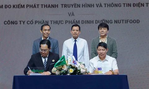 Nutifood và Cục Phát thanh, Truyền hình và Thông tin điện tử hợp tác chiến lược phát triển nguồn nhân lực số