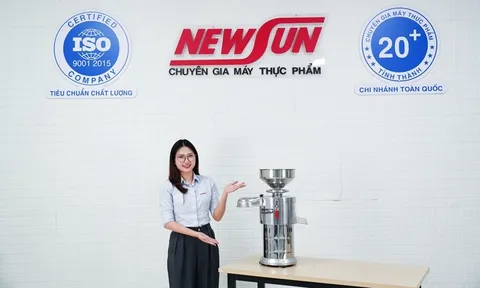 Bí quyết vắt kiệt bã trong 1 lần nhờ máy xay đậu nành công nghiệp tự động tách bã