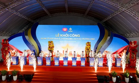 Sun Group khởi công tổ hợp nhà ở, thương mại dịch vụ Trường Vinh tại trung tâm Nghệ An