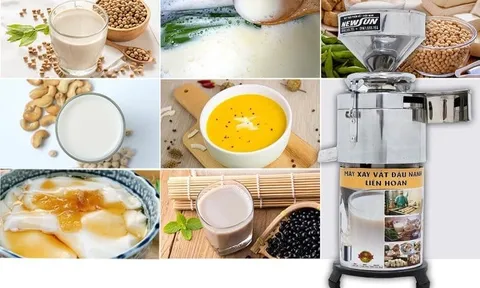 Khởi nghiệp kinh doanh sữa đậu sạch vốn ít với dòng máy xay đậu nành mini hiệu năng cao