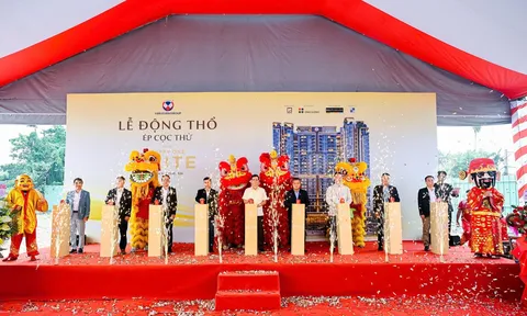 Vạn Xuân Group chính thức động thổ dự án Happy One Elite