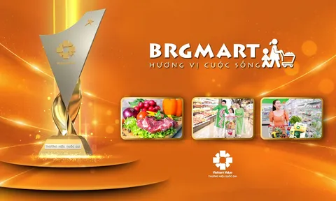 BRGMart đạt Thương hiệu quốc gia 2026 - Khẳng định vị thế trong ngành bán lẻ Việt Nam