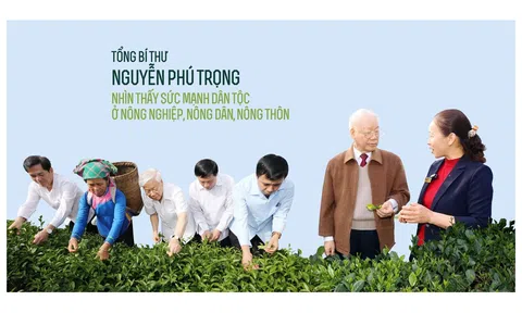 Tổng Bí thư Nguyễn Phú Trọng nhìn thấy sức mạnh dân tộc ở nông nghiệp, nông dân, nông thôn