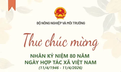 Bộ trưởng Trần Đức Thắng gửi thư chúc mừng nhân 80 năm Ngày Hợp tác xã Việt Nam