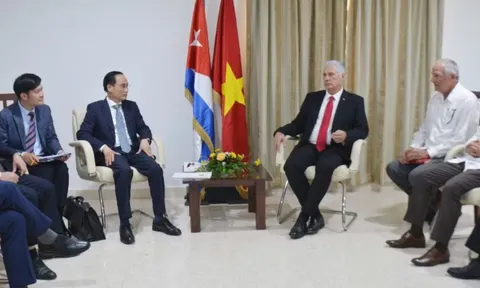 Đặc phái viên của Tổng Bí thư, Chủ tịch nước Tô Lâm thăm và làm việc tại Cuba