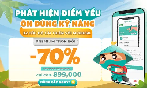 Migii HSK ra mắt website - Ưu đãi lên đến 70% cho người dùng trải nghiệm