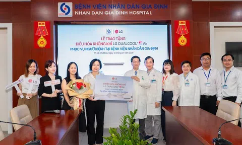 LG ELECTRONICS VIỆT NAM ĐỒNG HÀNH CÙNG BỆNH VIỆN NHÂN DÂN GIA ĐỊNH, GÓP PHẦN NÂNG CAO CHẤT LƯỢNG KHÁM, CHỮA BỆNH
