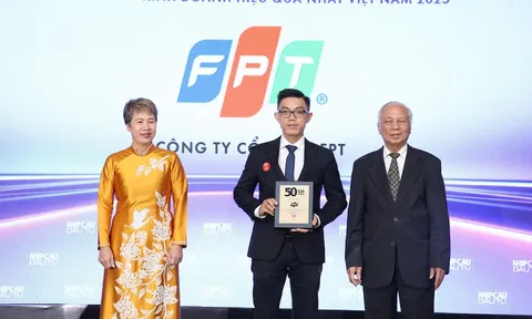 FPT đứng thứ hai trong Top 50 Công ty kinh doanh hiệu quả nhất Việt Nam