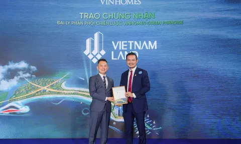 Vietnam Land chính thức trở thành đại lý phân phối chiến lược Vinhomes Green Paradise