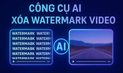 Top 3 công cụ xóa watermark video với AI