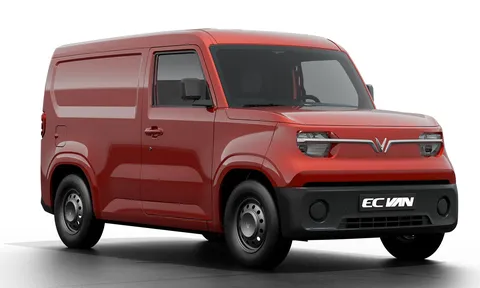 Không còn là tin đồn: Xe tải điện VinFast Ec Van chính thức lộ diện