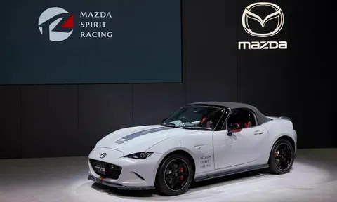 Mazda khiến dân mê xe đứng ngồi không yên với mẫu thể thao hoàn toàn mới