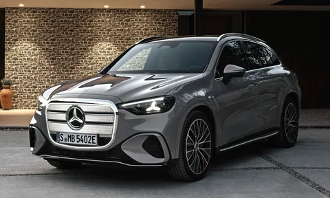 Mercedes-Benz GLC EQ trình làng: SUV điện sang chảnh với lưới tản nhiệt biết phát sáng