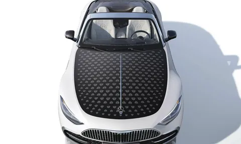 Mercedes-Maybach SL 680 lộ diện: Xe mui trần siêu sang với nhiều chi tiết được làm thủ công