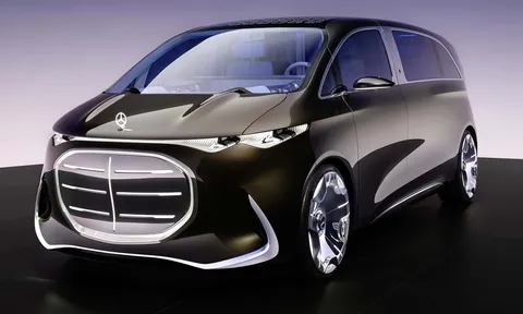 Ngắm trước diện mạo Mercedes-Benz V-Class thuần điện