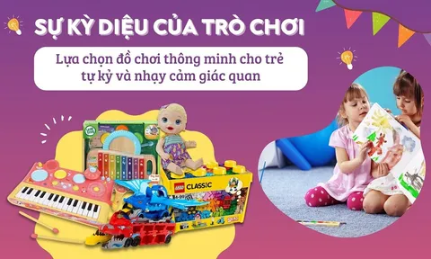 Sự kỳ diệu của trò chơi: Lựa chọn đồ chơi thông minh cho trẻ tự kỷ và nhạy cảm giác quan
