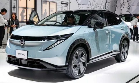 Nissan Ariya 2026 facelift lột xác với Google tích hợp, ‘đe nẹt’ Tesla Model Y