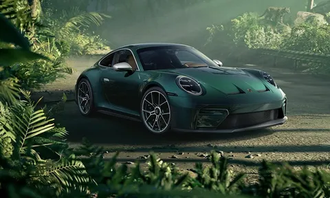 Porsche 911 GT3 Touring Ocelot 2026 ra mắt: Lấy cảm hứng từ 'sát thủ rừng xanh' Colombia