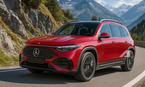 Mercedes-Benz GLB 2026 lộ diện: Màn hình khủng như E-Class, chạy 800 km/sạc, sẵn sàng ra mắt tháng tới
