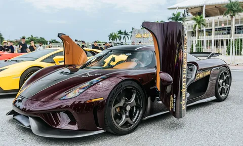 Ngắm nhìn siêu xe Koenigsegg Regera giá 200 tỷ đồng của ông chủ Malisa