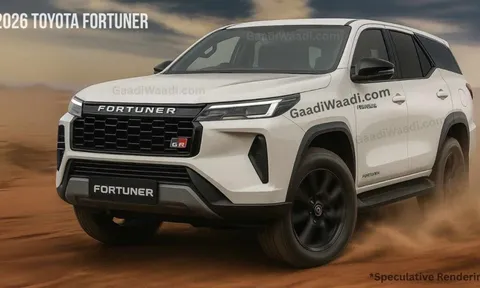 Toyota Fortuner đời mới hé lộ: Ngoại hình mới đầy cơ bắp, tham vọng đòi lại ngôi vương SUV 7 chỗ?