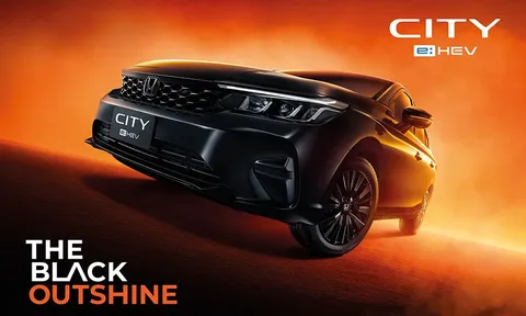 Honda City Hybrid bản đặc biệt 'đè bẹp' Toyota Vios và Hyundai Accent với ngoại thất cực ngầu