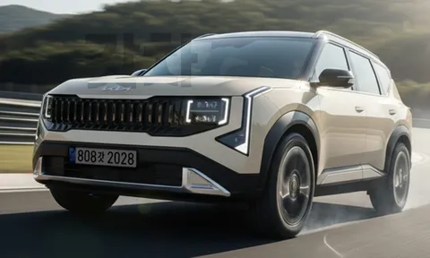 Kia Seltos 2026 bất ngờ lộ nội thất mới: Màn hình cong ‘chất chơi’, ‘đe nẹt’ Xforce và Creta