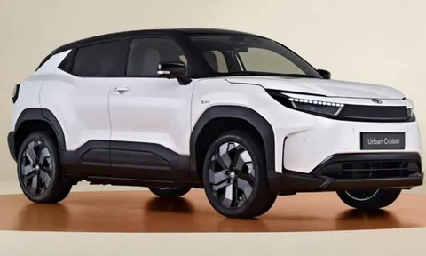 Toyota Urban Cruiser 2025 ra mắt châu Âu: SUV điện cỡ B hợp tác Suzuki, pin LFP chạy tối đa 426 km