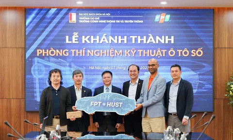 Đón đầu xu hướng công nghệ ô tô, FPT và ĐH Bách khoa Hà Nội khánh thành phòng thí nghiệm chuyên sâu