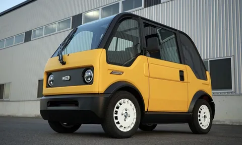 Ô tô điện siêu nhỏ giá 180 triệu đồng: Linh hoạt như xe máy nhưng vẫn đầy đủ tiện nghi