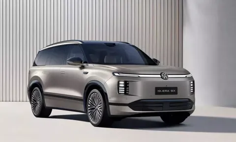 SUV điện mới của Volkswagen lộ diện: To hơn Touareg, dài vượt BMW X7 nhưng khó để sở hữu