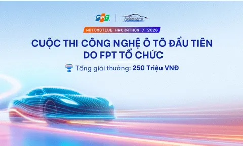 FPT tổ chức Automotive Hackathon đầu tiên, tổng giải thưởng 250 triệu đồng