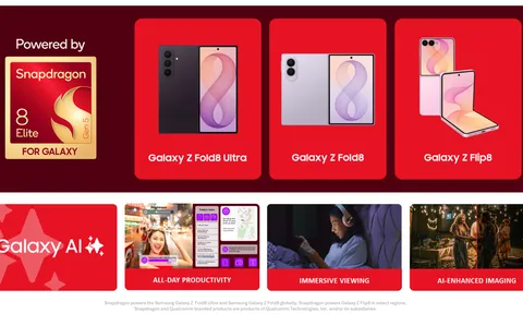 Qualcomm và Samsung mở rộng hợp tác, trang bị Snapdragon trên toàn bộ dòng thiết bị Galaxy mới từ điện thoại, đồng hồ đến mắt kính thông minh