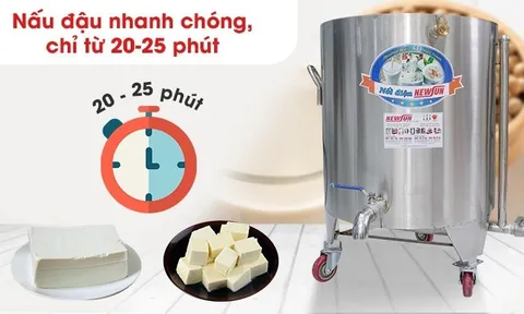 Tiết kiệm hàng triệu đồng tiền điện mỗi tháng nhờ nồi hơi nấu đậu phụ thông minh