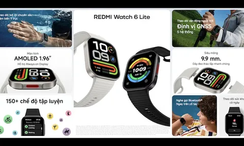 Xiaomi trình làng loạt thiết bị thông minh: REDMI Watch 6 Series, máy giặt Mijia và loạt đồ gia dụng mới