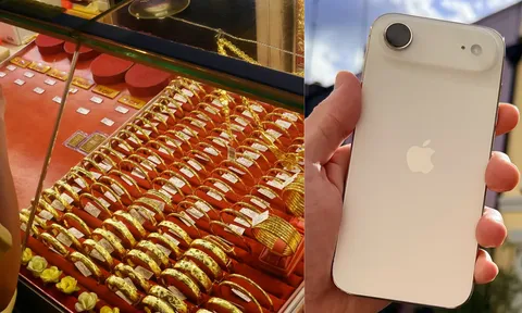 Già vàng hôm nay chiều 23/9: Trong nước giữ đà tăng, thế giới giảm, giá iPhone Air bao nhiêu?