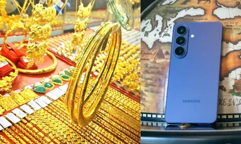 Giá vàng hôm nay tối 23/9: Vàng SJC, vàng 9999 bật tăng 700.000 đồng/lượng, Samsung S26 giá ra sao?