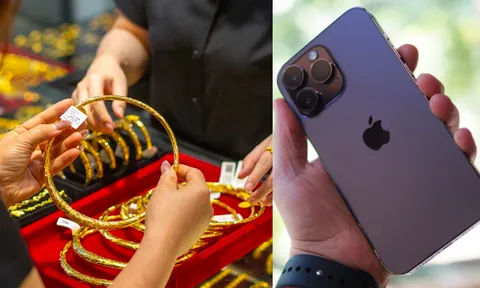 Giá vàng hôm nay chiều 30/9: Vàng SJC, vàng 9999 bứt phá, áp sát mốc 144 triệu, iPhone 14 Pro Max giảm sâu