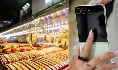 Giá vàng hôm nay chiều 5/10: Vàng SJC, nhẫn trơn phân hóa, thế giới lùi sâu, giá Samsung Z Flip 8 bao nhiêu?
