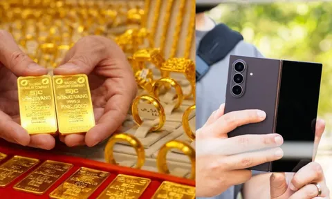 Giá vàng hôm nay trưa 7/10: Thế giới phục hồi, trong nước nằm ngang 5 ngày liền Samsung Z Fold 8 Ultra có giảm?
