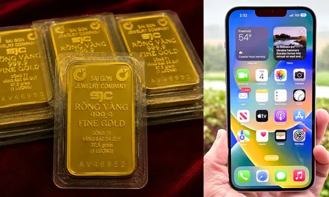 Giá vàng hôm nay chiều 7/10 bất ngờ giảm nửa triệu đồng sau nhiều ngày đi ngang, iPhone 14 Plus hạ sâu
