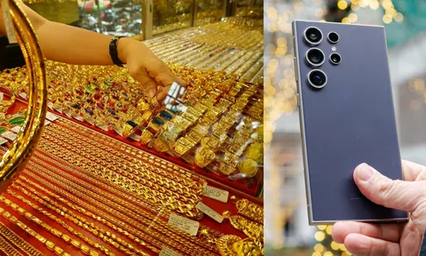 Giá vàng hôm nay trưa 8/10 diễn biến lạ thường, người đu đỉnh đầu năm lỗ nặng, Samsung S24 Ultra giá có rẻ?