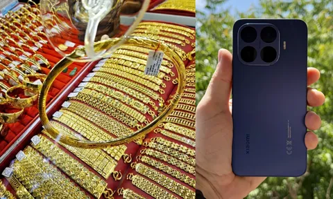 Giá vàng hôm nay tối 8/10: Vàng SJC bất động, thế giới chịu áp lực lớn, giá Xiaomi 17T Pro bao nhiêu?